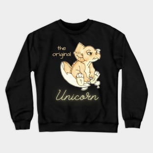 Triceratops: The Original Unicorn Crewneck Sweatshirt